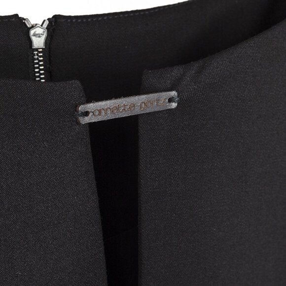 Annette Gortz Calla Black Long Sleeve Shift Dress - Picture 5 of 11